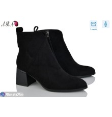 Черевики жіночі (8 пар р.36-40) чорний  "Aba"