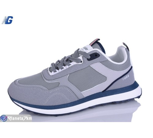 Кросівки чоловічі на весну/осінь (8 пар р.41-45) сірий  "Navigator"