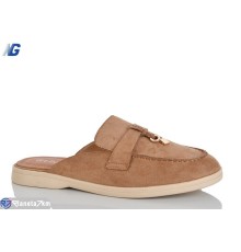 Жіночі сабо на літо (8 пар р.36-41) коричневий  "Navigator"