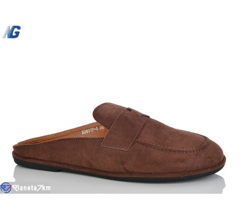 Жіночі сабо на літо (8 пар р.36-41) коричневий  "Navigator"