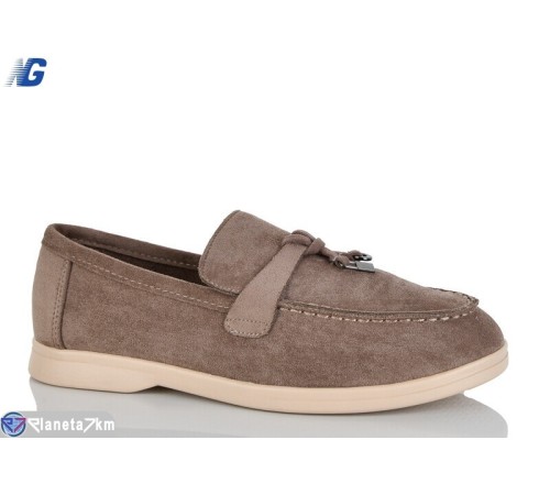 Туфлі жіночі на весну/осінь (8 пар р.36-41) коричневий  "Navigator"