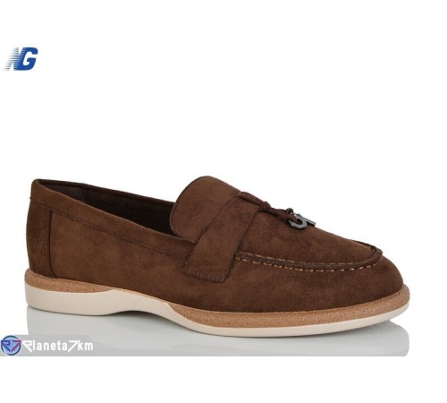 Туфлі жіночі на весну/осінь (8 пар р.36-41) коричневий  "Navigator"