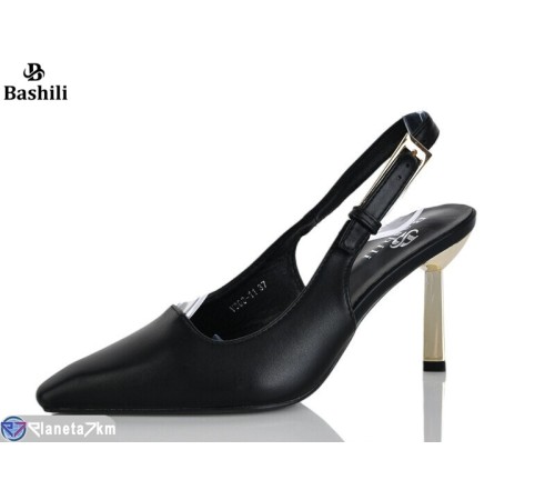 Туфлі жіночі на весну/осінь (6 пар р.35-40) чорний  "Башили"