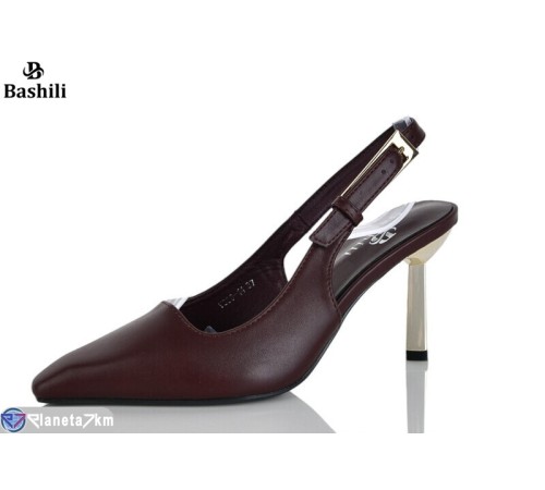 Туфлі жіночі на весну/осінь (6 пар р.35-40) бордовий  "Башили"