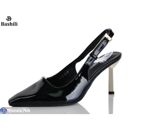 Туфлі жіночі на весну/осінь (6 пар р.35-40) чорний  "Башили"