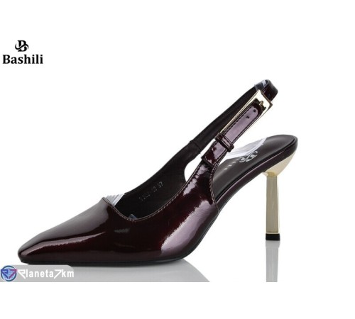 Туфлі жіночі на весну/осінь (6 пар р.35-40) бордовий  "Башили"