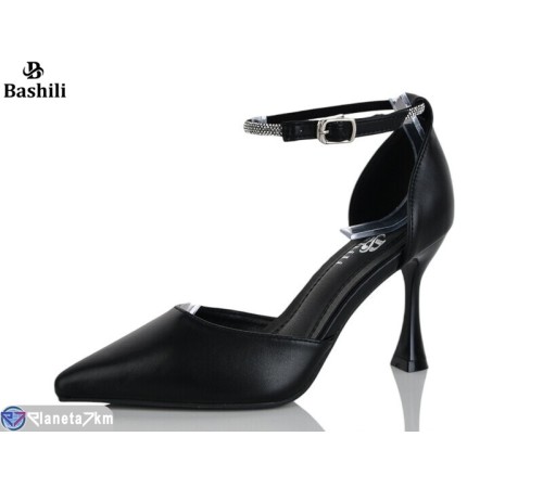 Туфлі жіночі на літо (6 пар р.35-40) чорний  "Башили"