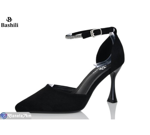 Туфлі жіночі на літо (6 пар р.35-40) чорний  "Башили"