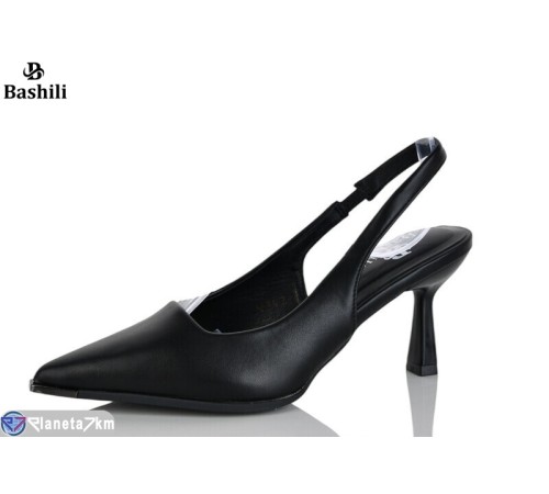 Туфлі жіночі на літо (6 пар р.35-40) чорний  "Башили"