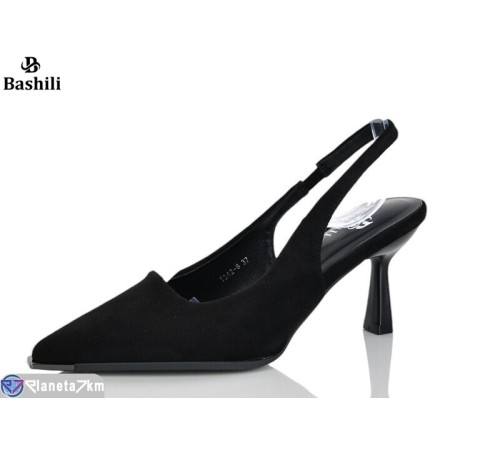 Туфлі жіночі на літо (6 пар р.35-40) чорний  "Башили"