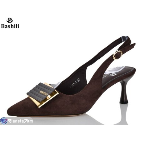 Туфлі жіночі на літо (6 пар р.35-40) коричневий  "Башили"