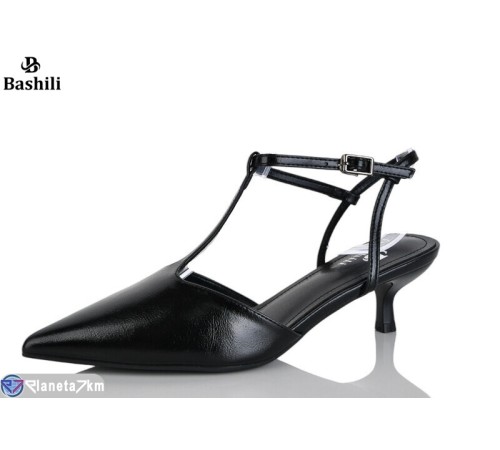 Туфлі жіночі на літо (6 пар р.35-40) чорний  "Башили"