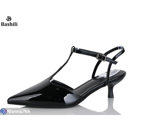 Туфлі жіночі на літо (6 пар р.35-40) чорний  "Башили"