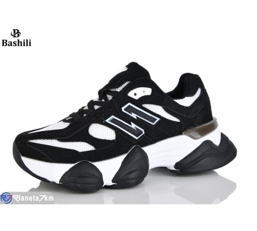 Кросівки жіночі на весну/осінь (8 пар р.36-41) чорний  "Башили"