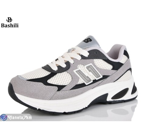 Кросівки жіночі на весну/осінь (8 пар р.36-41) сірий  "Башили"