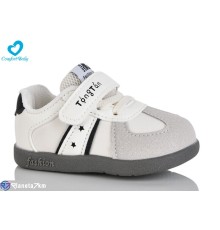 Дитячі кросівки на весну/осінь (8 пар р.18-25) білий  "Comfort-baby"