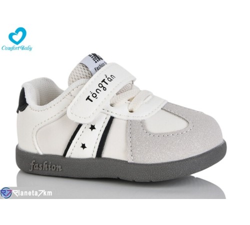 Дитячі кросівки на весну/осінь (8 пар р.18-25) білий  "Comfort-baby"