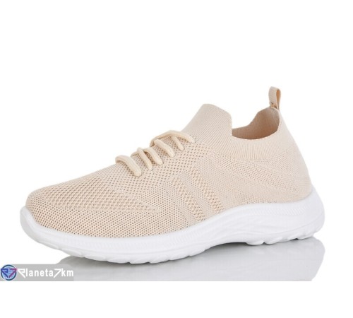 Кросівки жіночі на весну/осінь (8 пар р.37-41) бежевий  "LORETA"