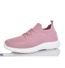 Кросівки жіночі на весну/осінь (8 пар р.37-41) рожевий  "LORETA"