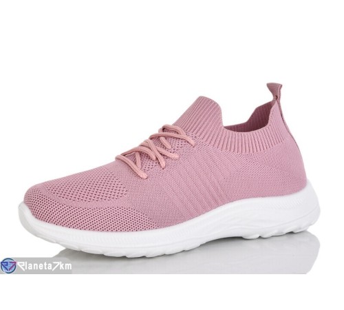 Кросівки жіночі на весну/осінь (8 пар р.37-41) рожевий  "LORETA"