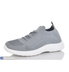 Кросівки жіночі на весну/осінь (8 пар р.37-41) сірий  "LORETA"