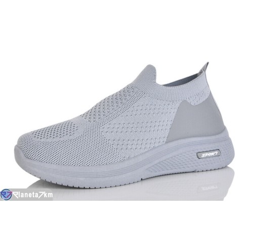 Кросівки жіночі на весну/осінь (8 пар р.37-41) сірий  "LORETA"