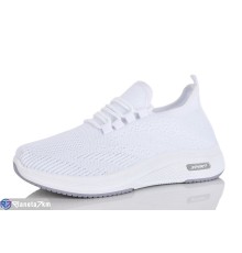 Кросівки жіночі на весну/осінь (8 пар р.37-41) білий  "LORETA"