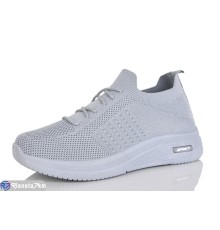 Кросівки жіночі на весну/осінь (8 пар р.37-41) сірий  "LORETA"