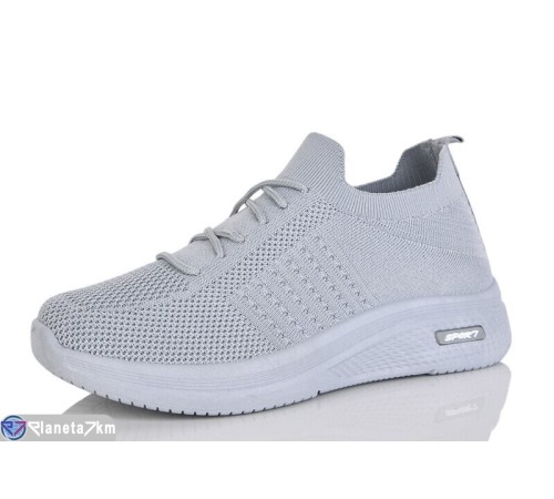 Кросівки жіночі на весну/осінь (8 пар р.37-41) сірий  "LORETA"