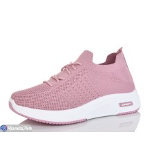 Кросівки жіночі на весну/осінь (8 пар р.37-41) рожевий  "LORETA"