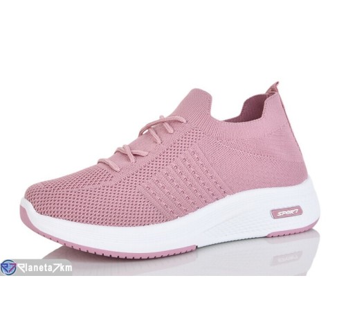 Кросівки жіночі на весну/осінь (8 пар р.37-41) рожевий  "LORETA"