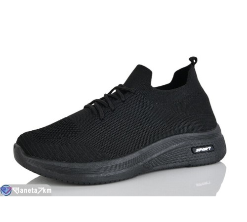 Кросівки жіночі на весну/осінь (8 пар р.37-41) чорний  "LORETA"