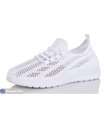 Кросівки жіночі на літо (8 пар р.37-41) білий  "LORETA"