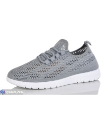 Кросівки жіночі на літо (8 пар р.37-41) сірий  "LORETA"