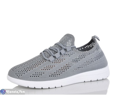 Кросівки жіночі на літо (8 пар р.37-41) сірий  "LORETA"