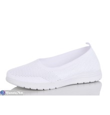 Туфлі жіночі на літо (8 пар р.37-41) білий  "LORETA"