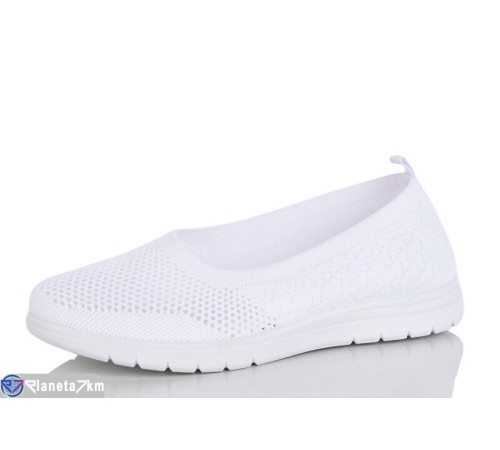 Туфлі жіночі на літо (8 пар р.37-41) білий  "LORETA"