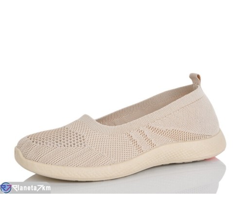 Туфлі жіночі на літо (8 пар р.37-41) бежевий  "LORETA"