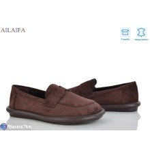 Туфлі жіночі на весну/осінь (8 пар р.36-41) коричневий  "Latifa"