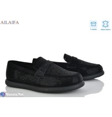 Туфлі жіночі на весну/осінь (8 пар р.36-41) чорний  "Latifa"