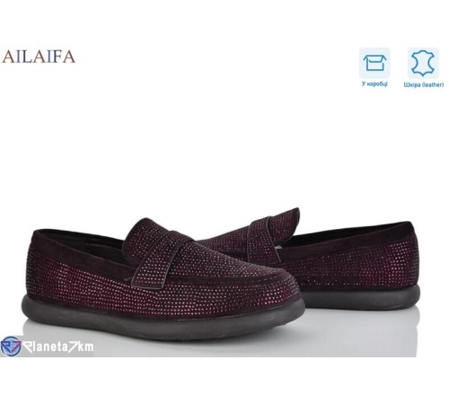 Туфлі жіночі на весну/осінь (8 пар р.36-41) чорний  "Latifa"