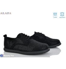 Туфлі жіночі на весну/осінь (8 пар р.36-41) чорний  "Latifa"