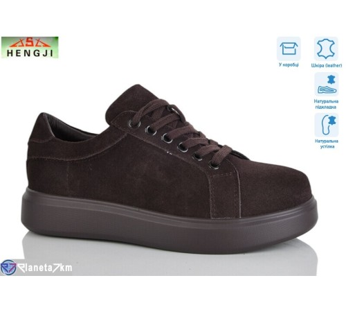 Кросівки жіночі на весну/осінь (8 пар р.36-41) коричневий  "HENGJI-ELENA"