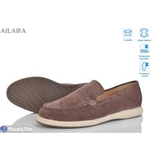 Туфлі жіночі на весну/осінь (8 пар р.36-41) коричневий  "Latifa"