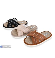 Тапки жіночі на весну/осінь (24 пар р.36-41) мікс  "IZY"