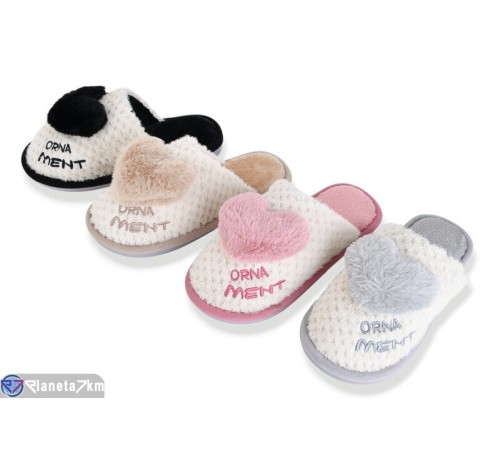 Тапки жіночі на весну/осінь (24 пар р.36-41) мікс  "IZY"