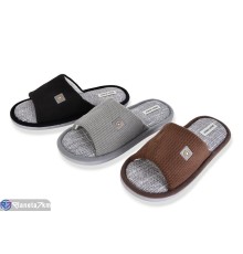 Тапки чоловічі на весну/осінь (24 пар р.41-46) мікс  "IZY"