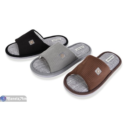 Тапки чоловічі на весну/осінь (24 пар р.41-46) мікс  "IZY"