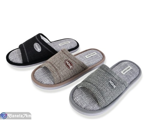 Тапки чоловічі на весну/осінь (24 пар р.41-46) мікс  "IZY"