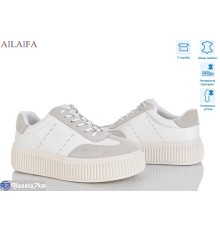 Кросівки жіночі на весну/осінь (8 пар р.36-41) білий  "Latifa"